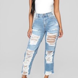 FASHION NOVA boyfriend jeans